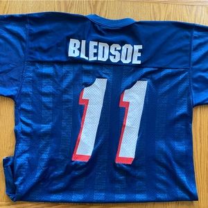 Bledsoe Patriots football jersey vintage